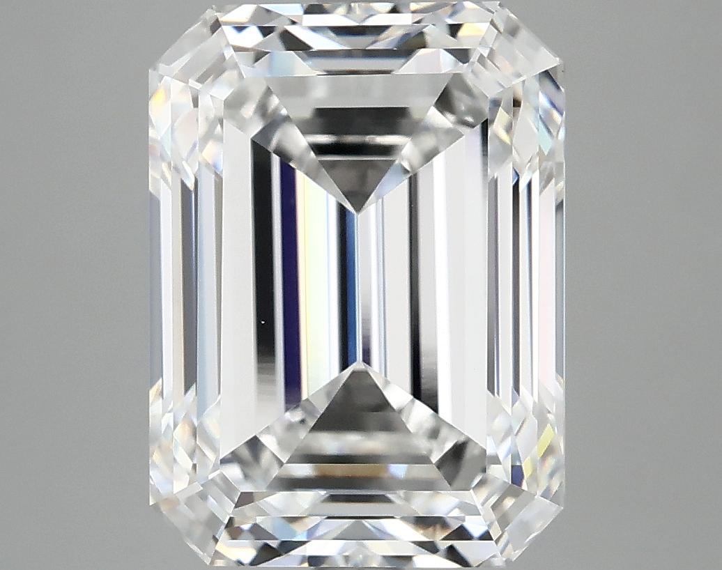 6.74 Carat Emerald Shaped Excellent Cut VVS2 IGI Certified Lab Grown Diamond