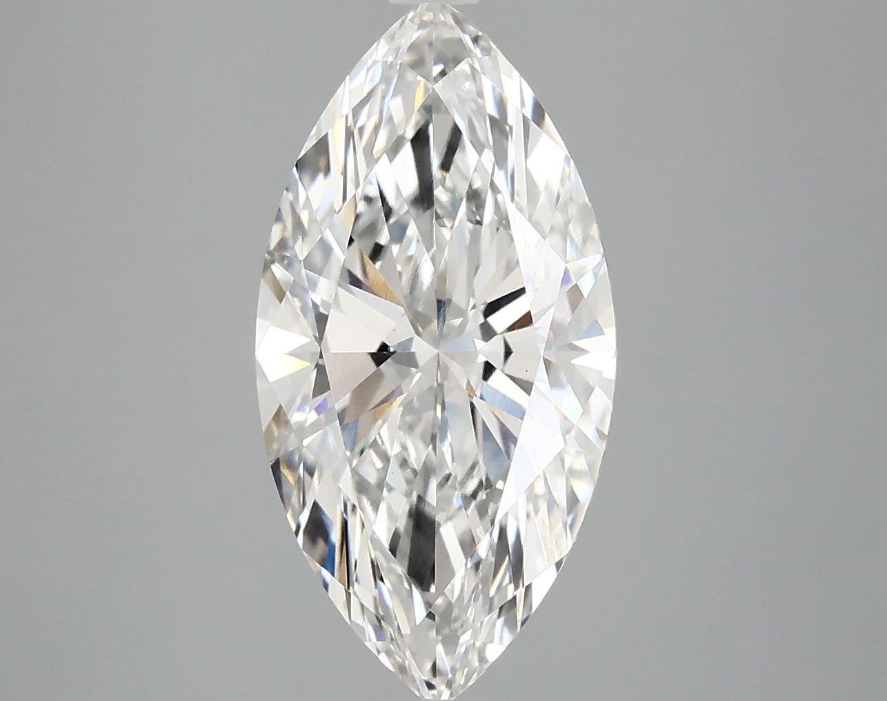 3.09 Carat Marquise Shaped Ideal Cut VS1 IGI Certified Lab Grown Diamond