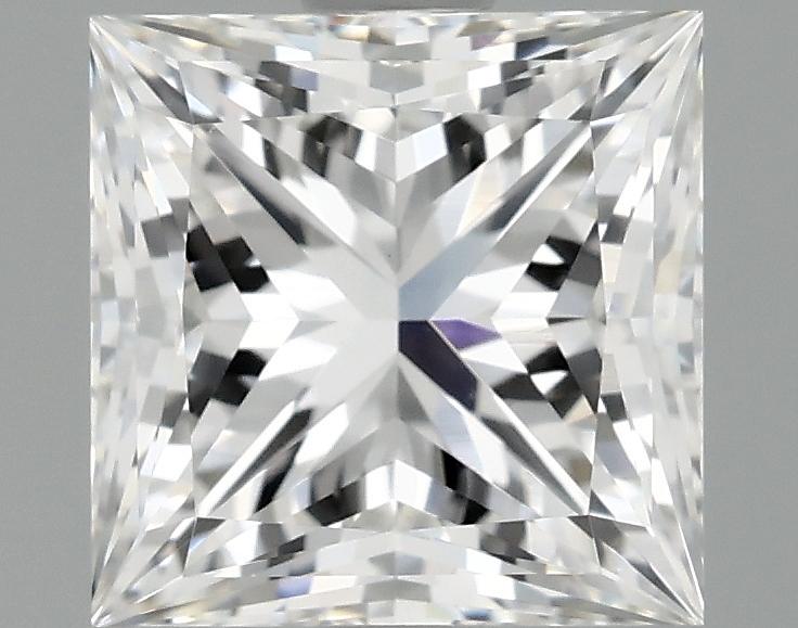 1.51 Carat Princess Shaped Ideal Cut VVS2 IGI Certified Lab Grown Diamond
