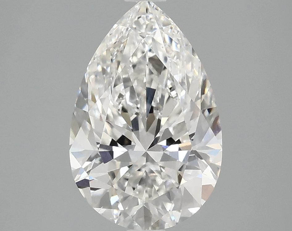 2.42 Carat Pear Shaped Excellent Cut VS1 IGI Certified Lab Grown Diamond