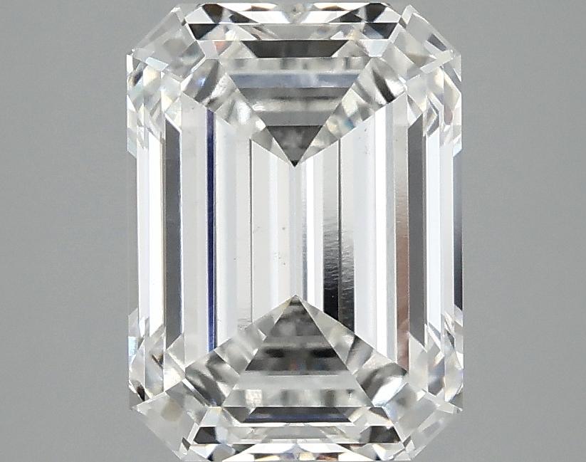 3.09 Carat Emerald Shaped Excellent Cut VS1 IGI Certified Lab Grown Diamond
