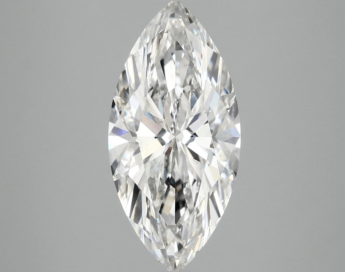 3.01 Carat Marquise Shaped Excellent Cut SI1 IGI Certified Lab Grown Diamond