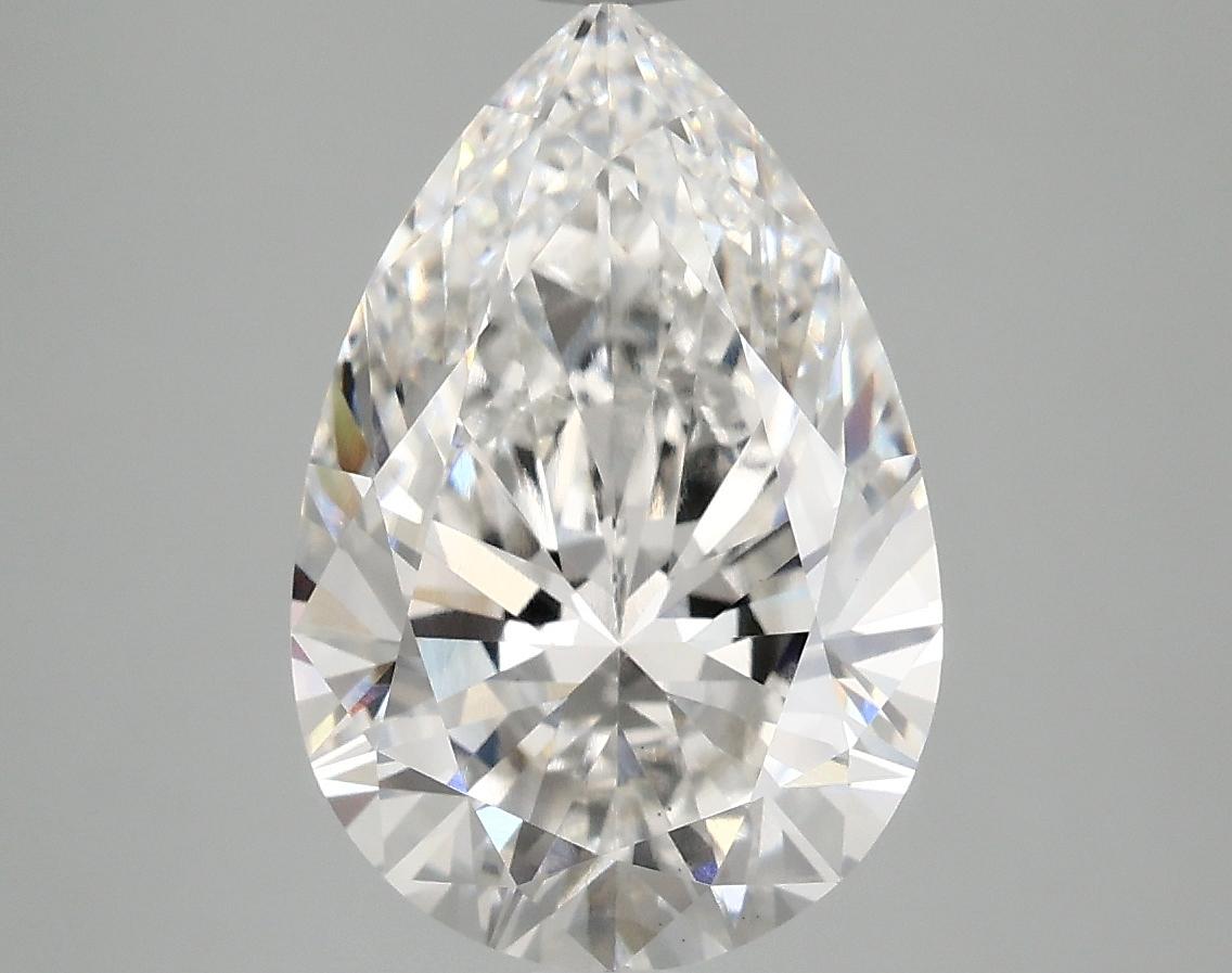 3.98 Carat Pear Shaped Excellent Cut VS1 IGI Certified Lab Grown Diamond