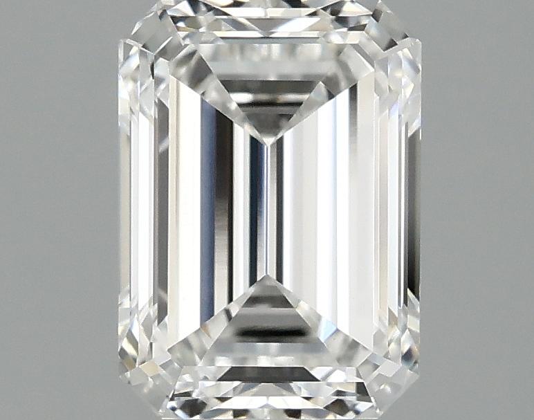 1.5 Carat Emerald Shaped Excellent Cut VVS2 IGI Certified Lab Grown Diamond