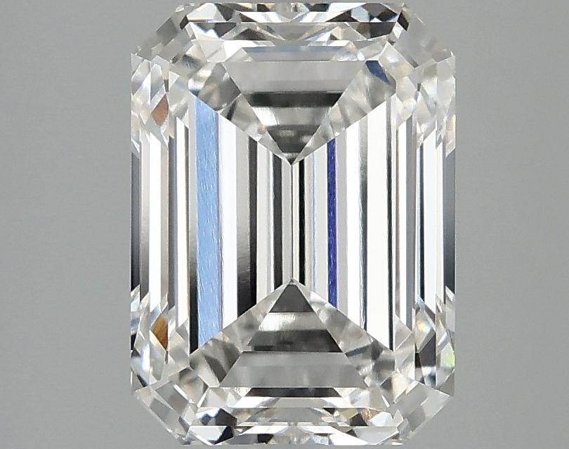3.04 Carat Emerald Shaped Excellent Cut VVS2 IGI Certified Lab Grown Diamond