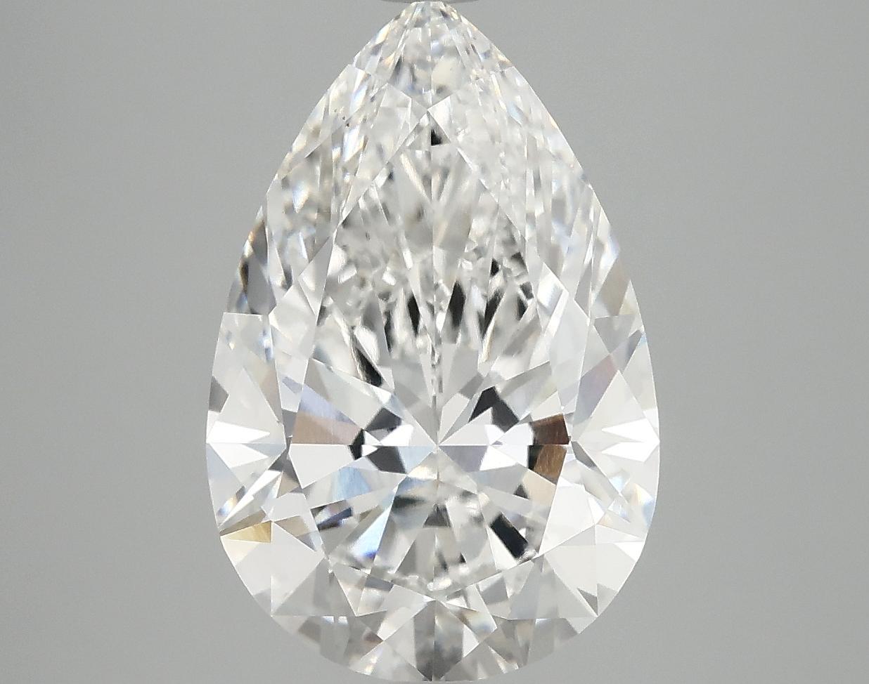 5.07 Carat Pear Shaped Excellent Cut VS1 IGI Certified Lab Grown Diamond