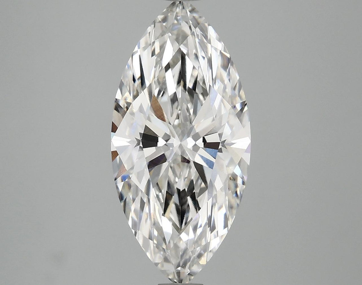 3.03 Carat Marquise Shaped Excellent Cut VVS2 IGI Certified Lab Grown Diamond