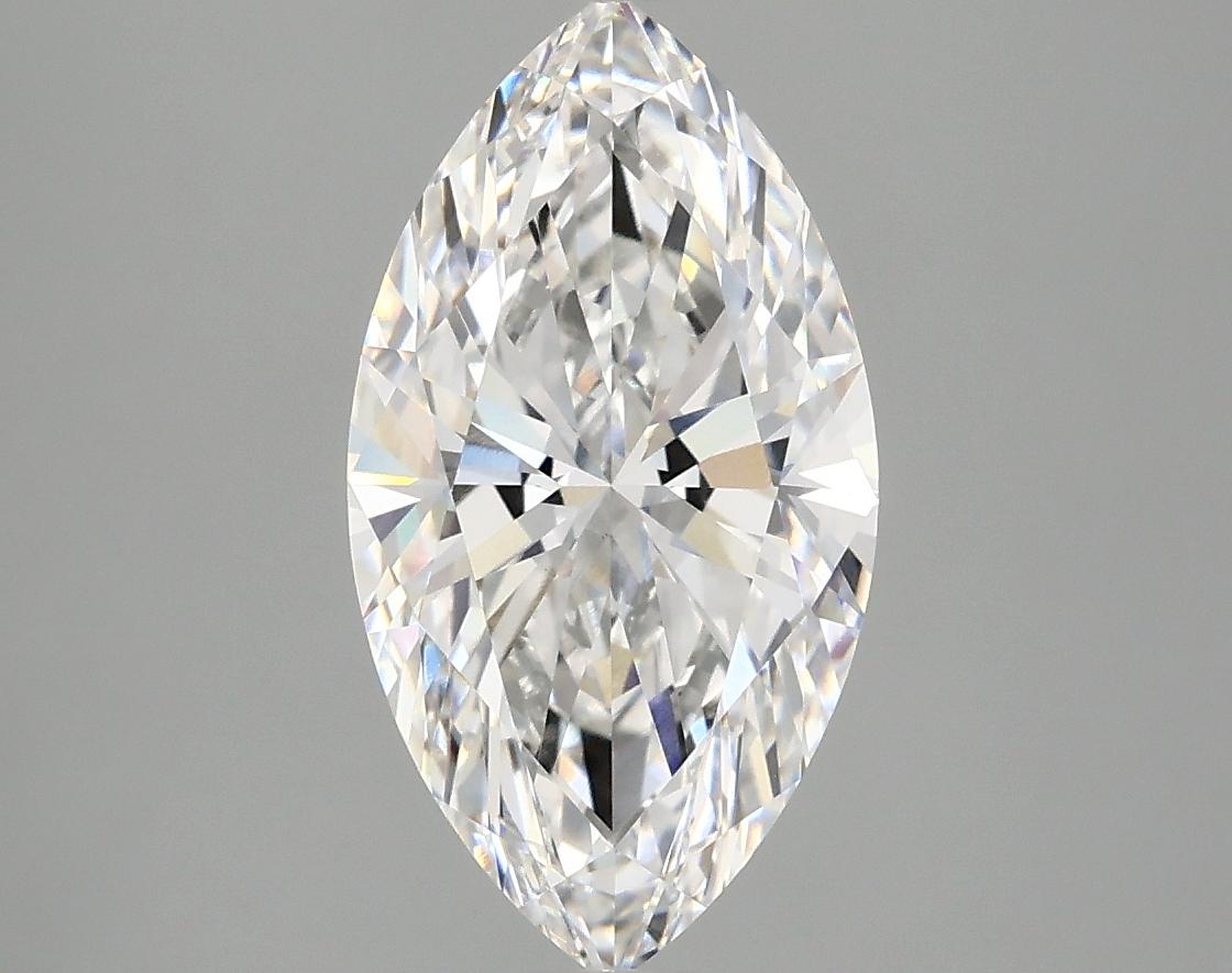 2.57 Carat Marquise Shaped Excellent Cut VS1 IGI Certified Lab Grown Diamond