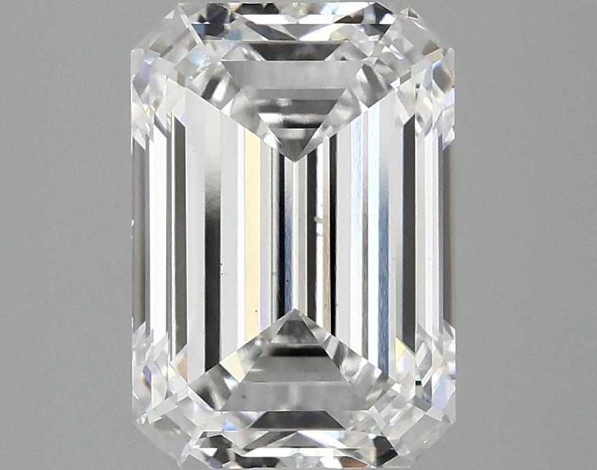 3.09 Carat Emerald Shaped Ideal Cut VS2 IGI Certified Lab Grown Diamond