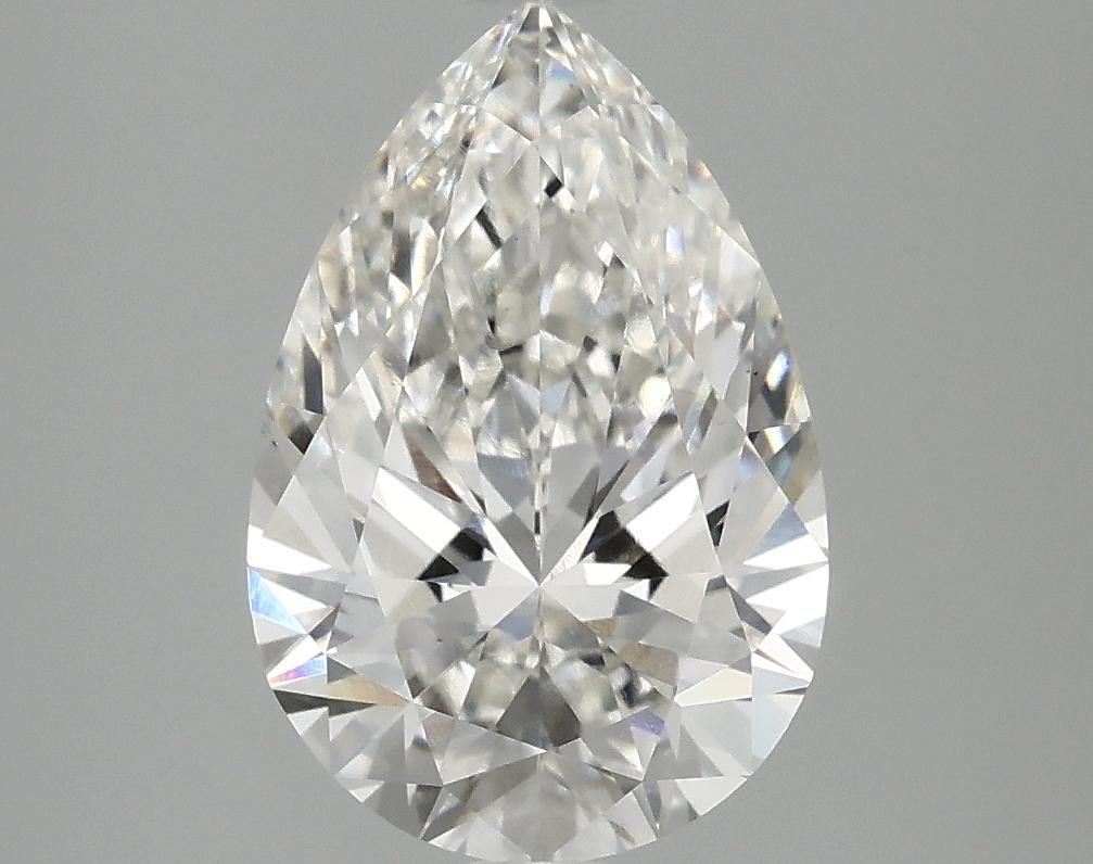 2.58 Carat Pear Shaped Excellent Cut VS1 IGI Certified Lab Grown Diamond