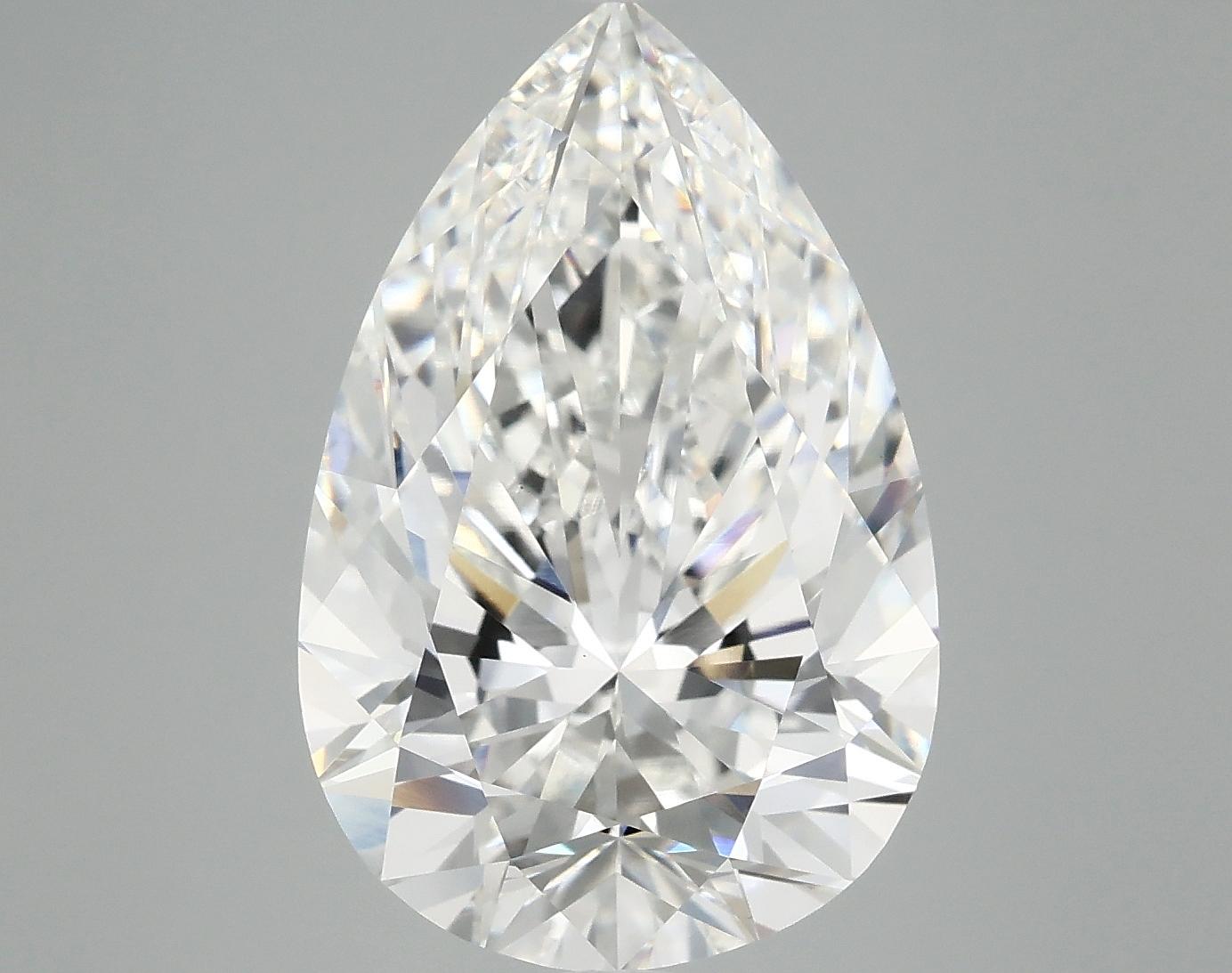 7.12 Carat Pear Shaped Excellent Cut VS1 IGI Certified Lab Grown Diamond