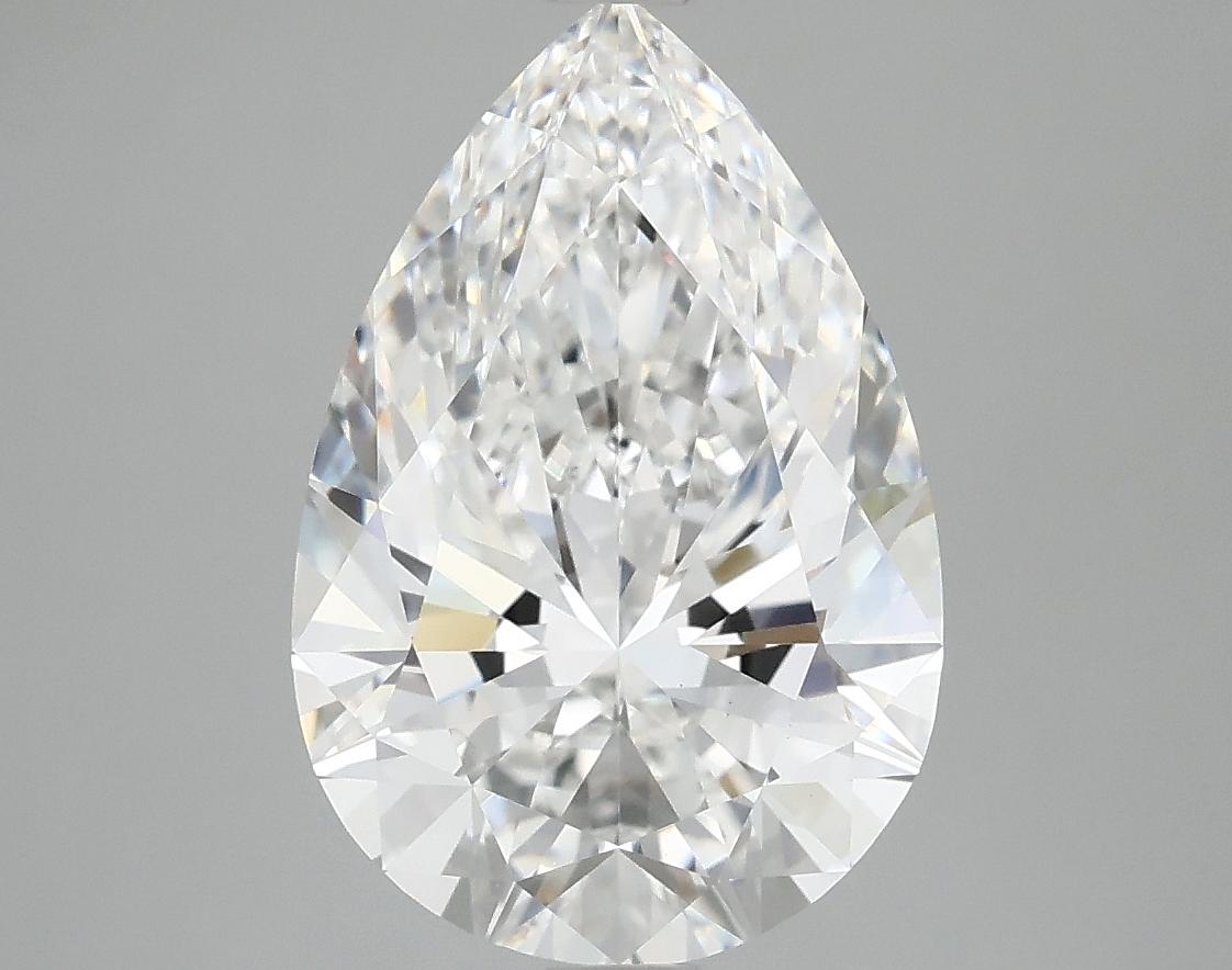 3.91 Carat Pear Shaped Excellent Cut VS1 IGI Certified Lab Grown Diamond