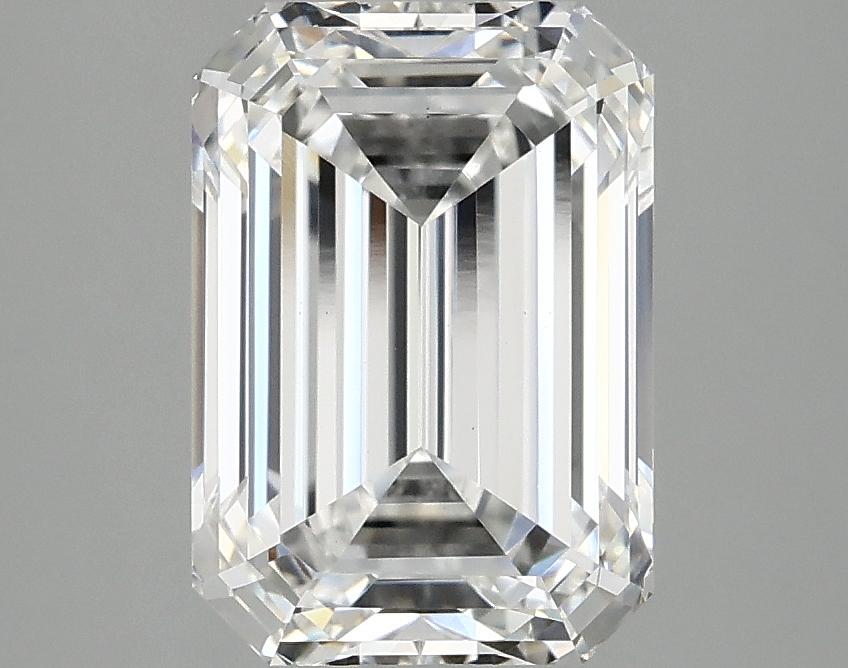 3.08 Carat Emerald Shaped Ideal Cut VS1 IGI Certified Lab Grown Diamond