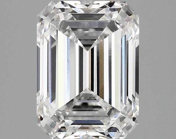 2.08 Carat Emerald Shaped Excellent Cut VS1 IGI Certified Lab Grown Diamond