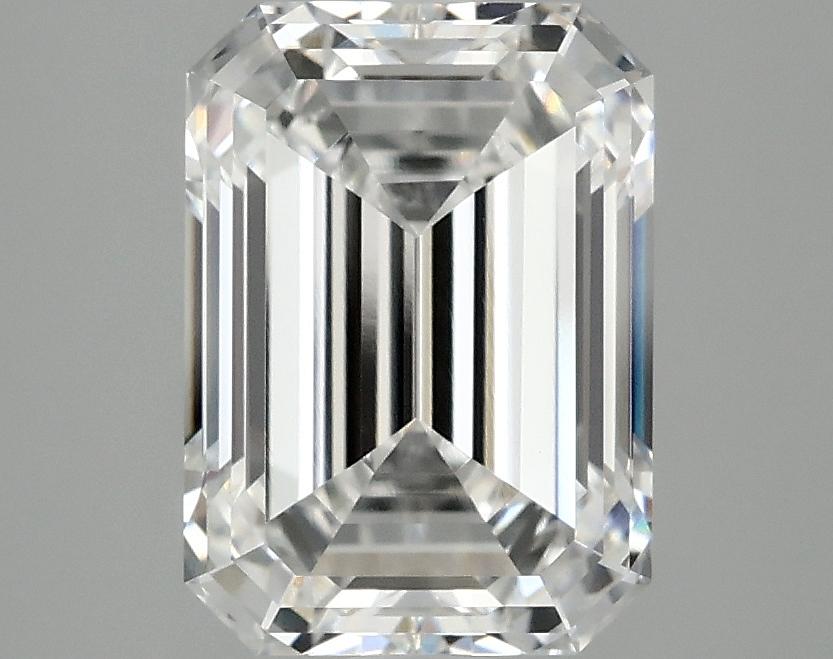 3.08 Carat Emerald Shaped Ideal Cut VVS2 IGI Certified Lab Grown Diamond