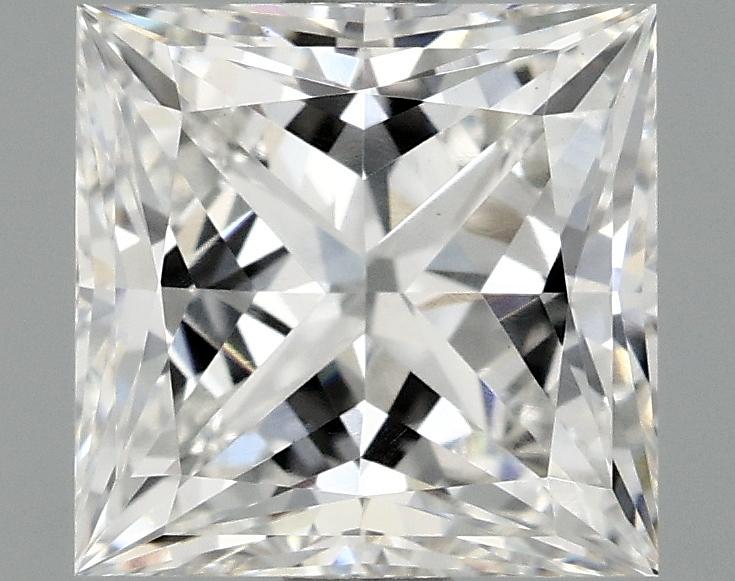 1.52 Carat Princess Shaped Ideal Cut VVS2 IGI Certified Lab Grown Diamond
