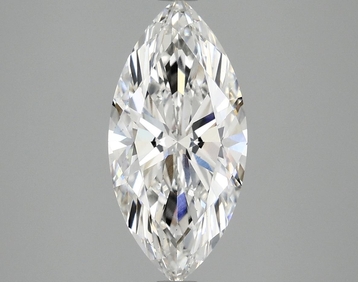 2.35 Carat Marquise Shaped Excellent Cut VS1 IGI Certified Lab Grown Diamond