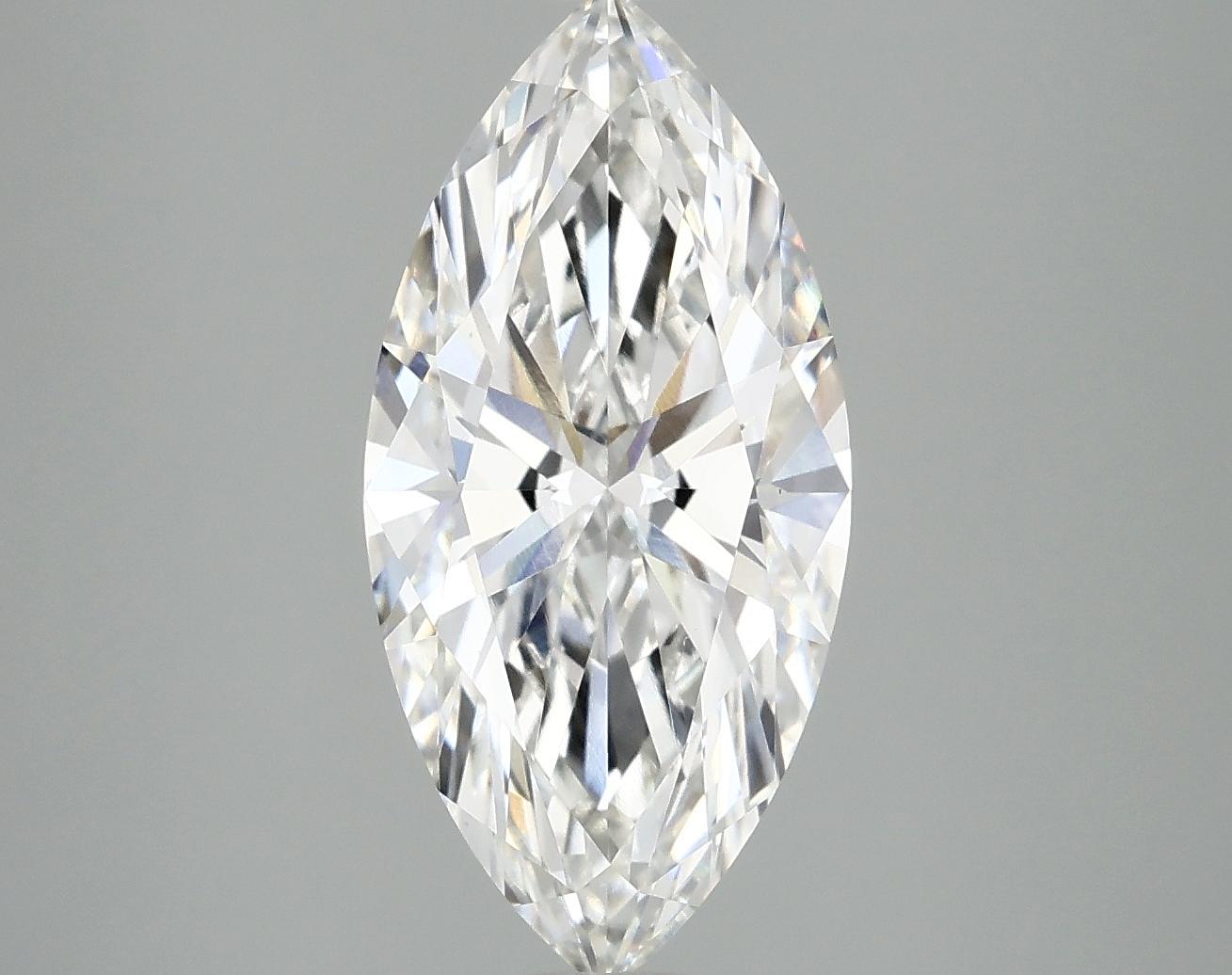 3.01 Carat Marquise Shaped Excellent Cut VS1 IGI Certified Lab Grown Diamond