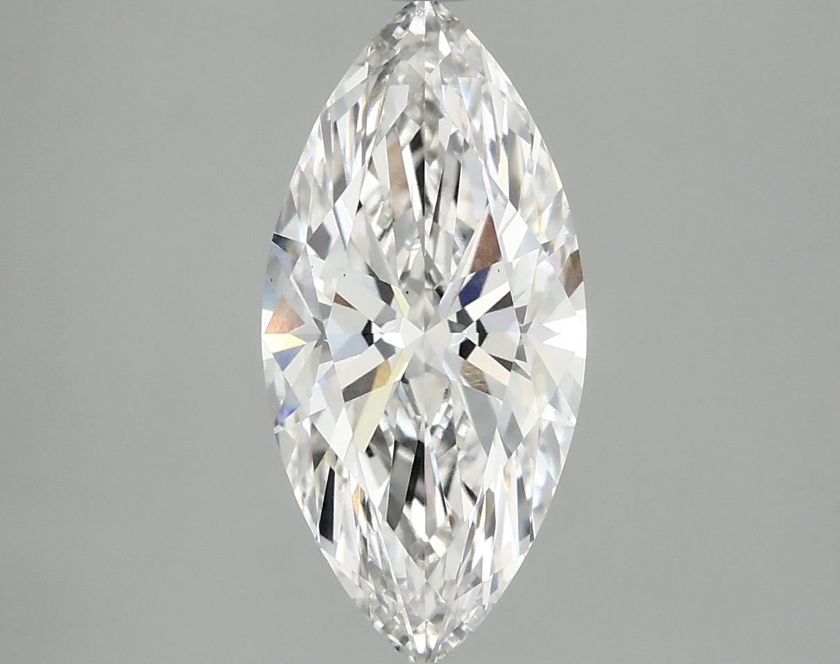 2.52 Carat Marquise Shaped Excellent Cut VS1 IGI Certified Lab Grown Diamond