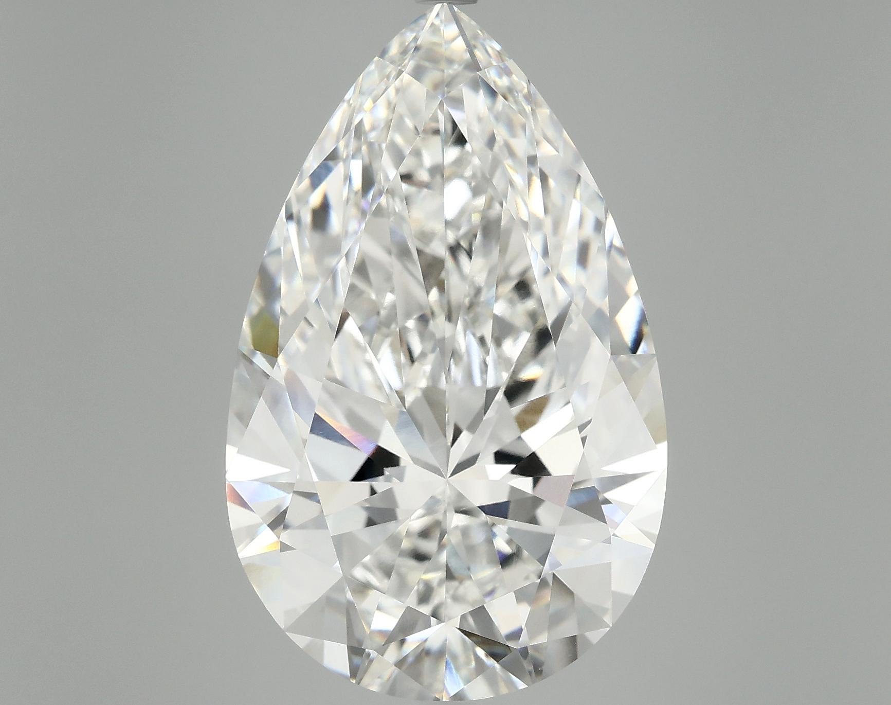 11.92 Carat Pear Shaped Ideal Cut VVS2 IGI Certified Lab Grown Diamond