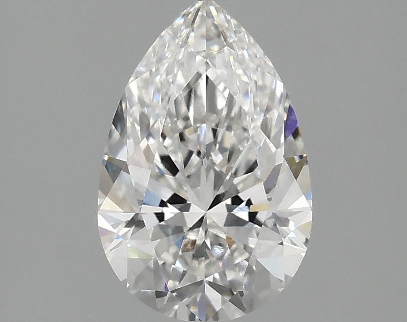 1.57 Carat Pear Shaped Excellent Cut VVS2 IGI Certified Lab Grown Diamond