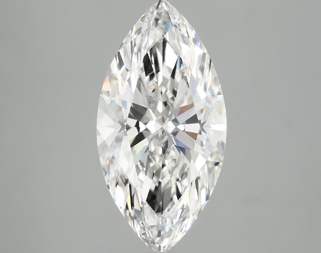 3.22 Carat Marquise Shaped Ideal Cut VS2 IGI Certified Lab Grown Diamond