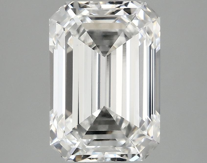 2.89 Carat Emerald Shaped Ideal Cut VS1 IGI Certified Lab Grown Diamond