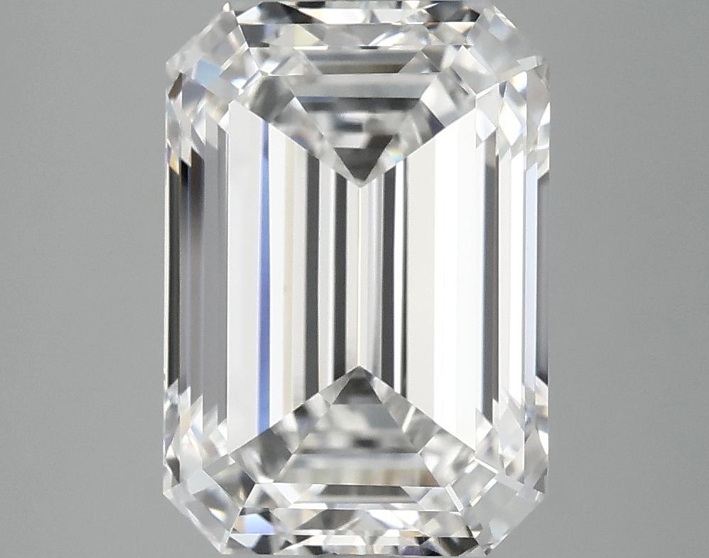 4.97 Carat Emerald Shaped Ideal Cut VVS2 IGI Certified Lab Grown Diamond