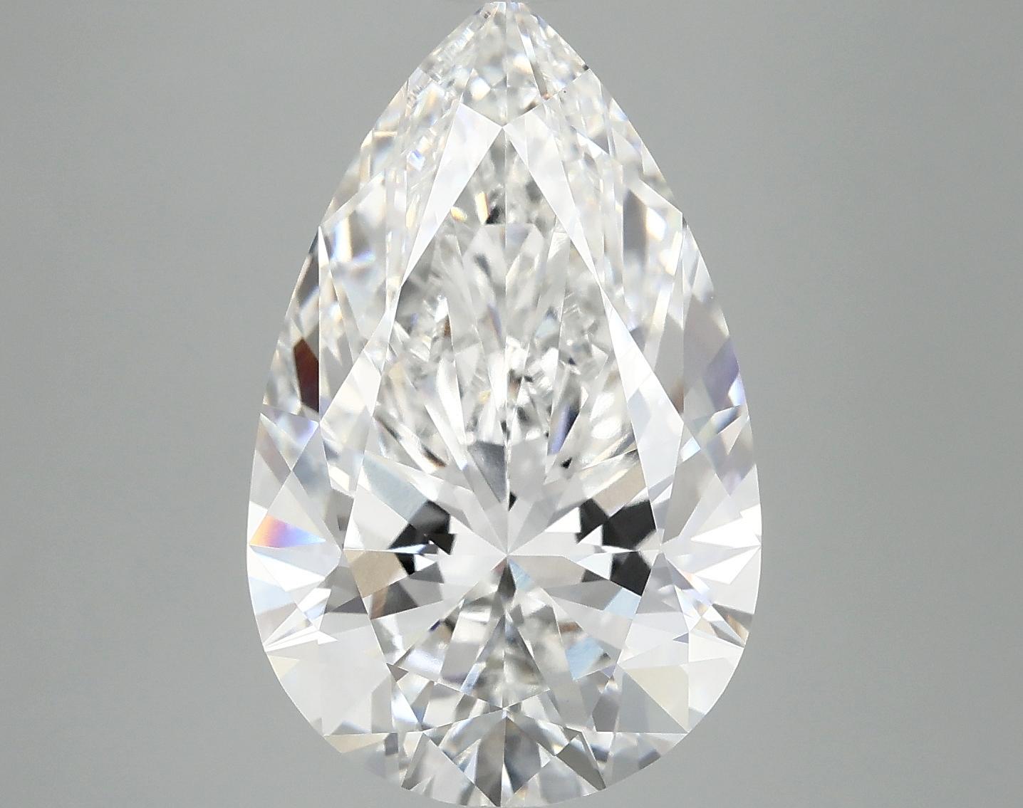 7.19 Carat Pear Shaped Ideal Cut VS1 IGI Certified Lab Grown Diamond