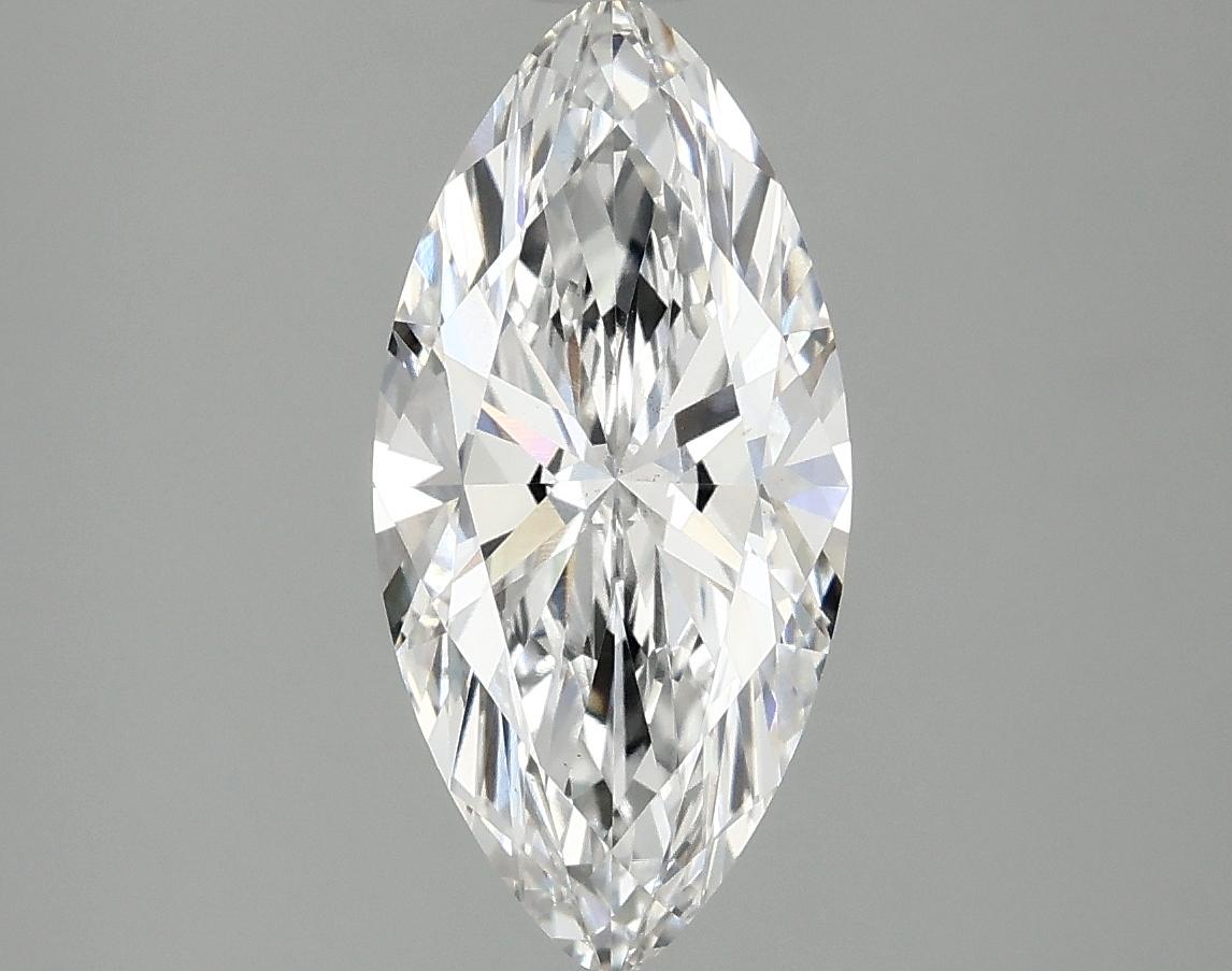 1.85 Carat Marquise Shaped Excellent Cut VS2 IGI Certified Lab Grown Diamond