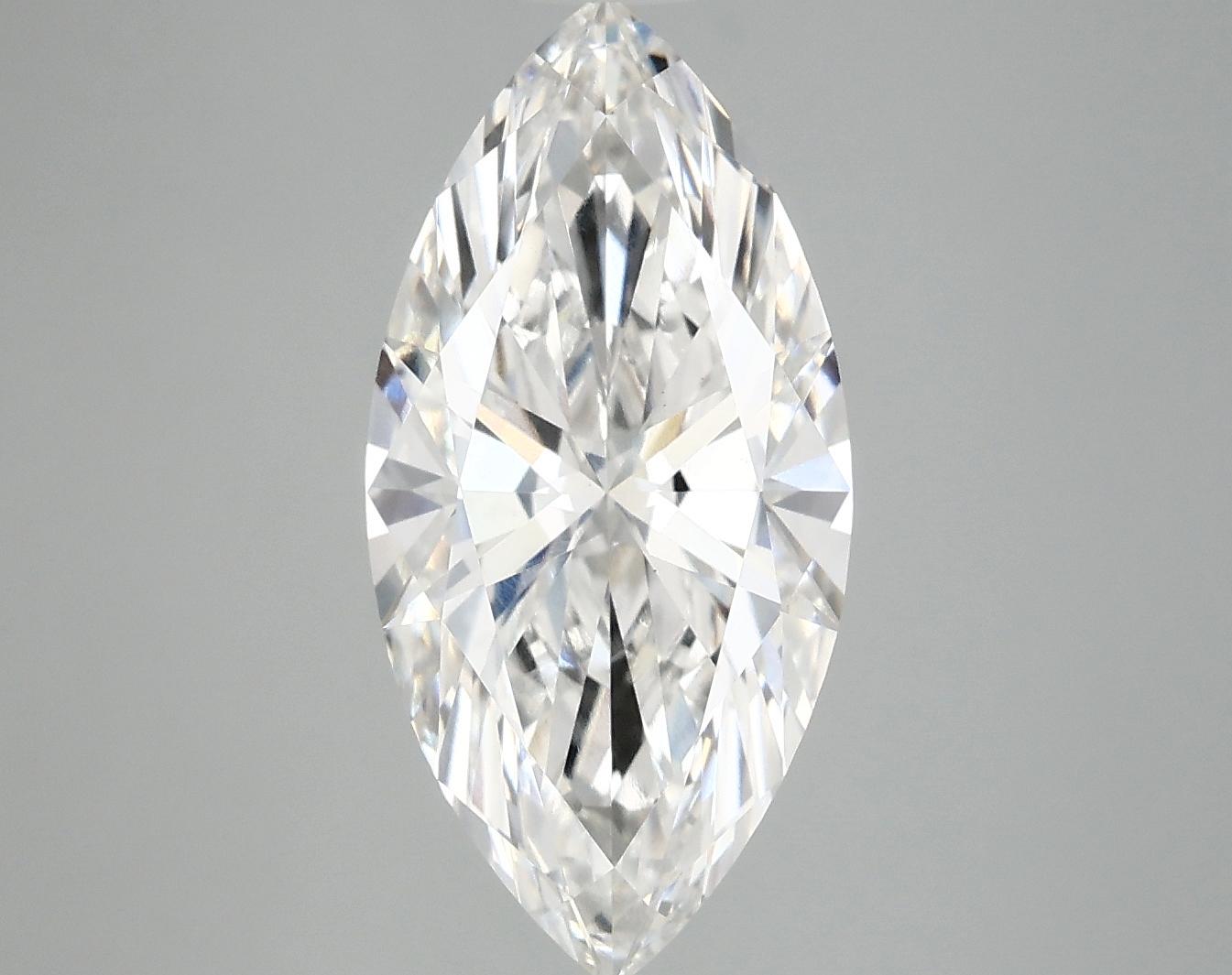 3.51 Carat Marquise Shaped Excellent Cut VS1 IGI Certified Lab Grown Diamond