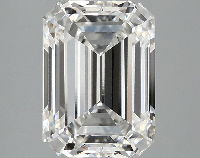 3.17 Carat Emerald Shaped Excellent Cut VVS2 IGI Certified Lab Grown Diamond
