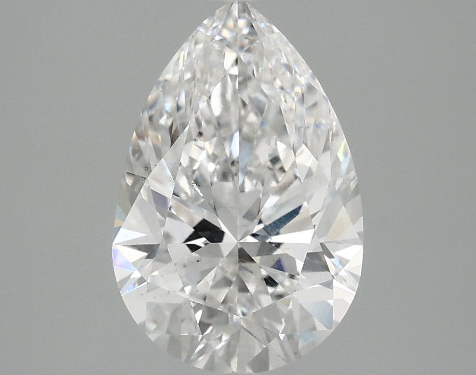 2.5 Carat Pear Shaped Excellent Cut VS2 IGI Certified Lab Grown Diamond