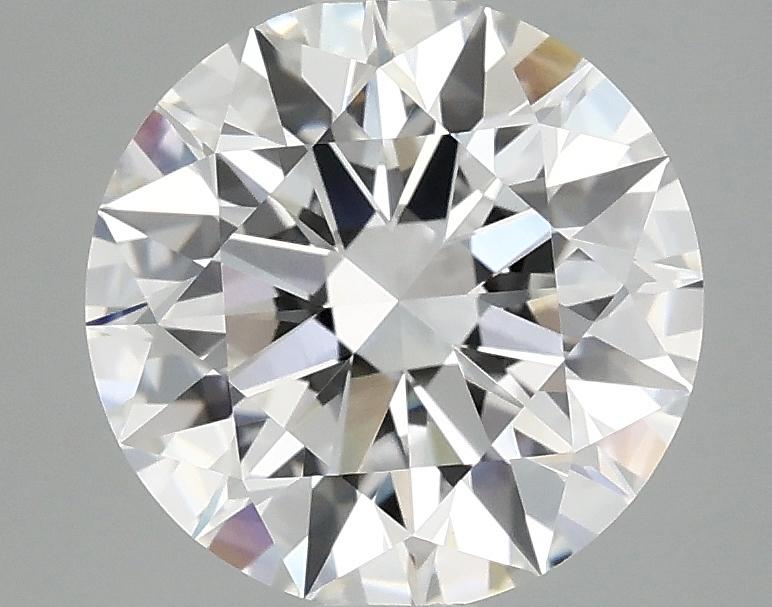 2.93 Carat Round Shaped Ideal Cut VVS2 IGI Certified Lab Grown Diamond