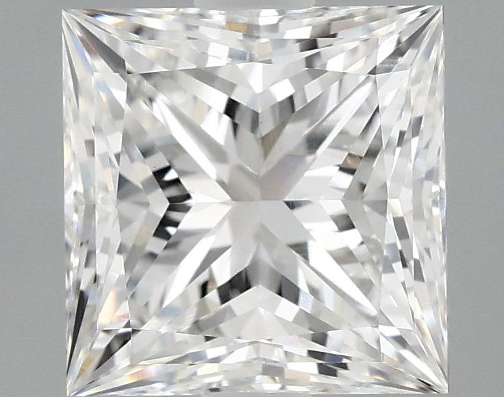 2.09 Carat Princess Shaped Ideal Cut VVS2 IGI Certified Lab Grown Diamond