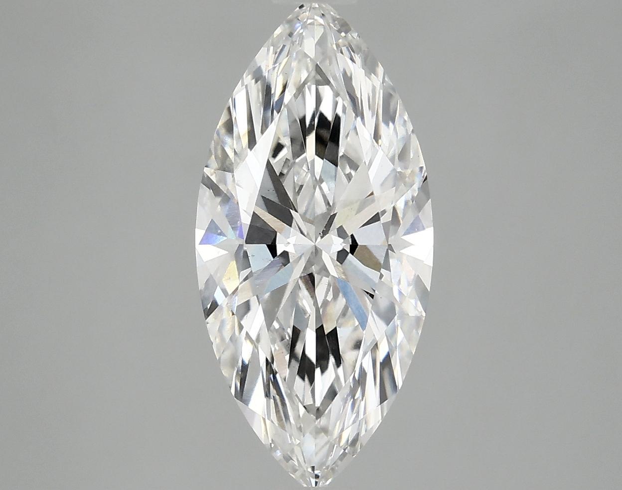 2.59 Carat Marquise Shaped Very Good Cut VS1 IGI Certified Lab Grown Diamond