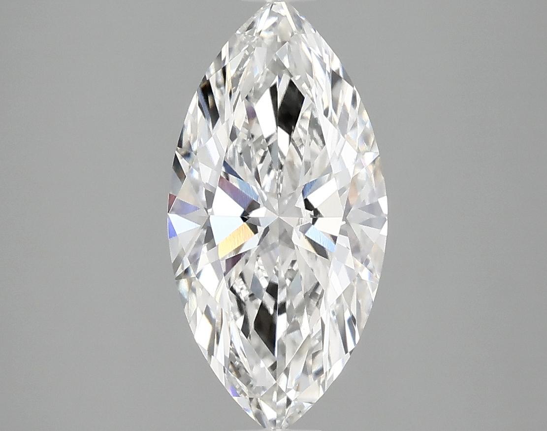 2.02 Carat Marquise Shaped Ideal Cut VVS2 IGI Certified Lab Grown Diamond