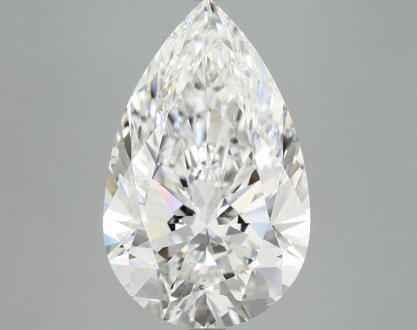 7.19 Carat Pear Shaped Ideal Cut VS1 IGI Certified Lab Grown Diamond