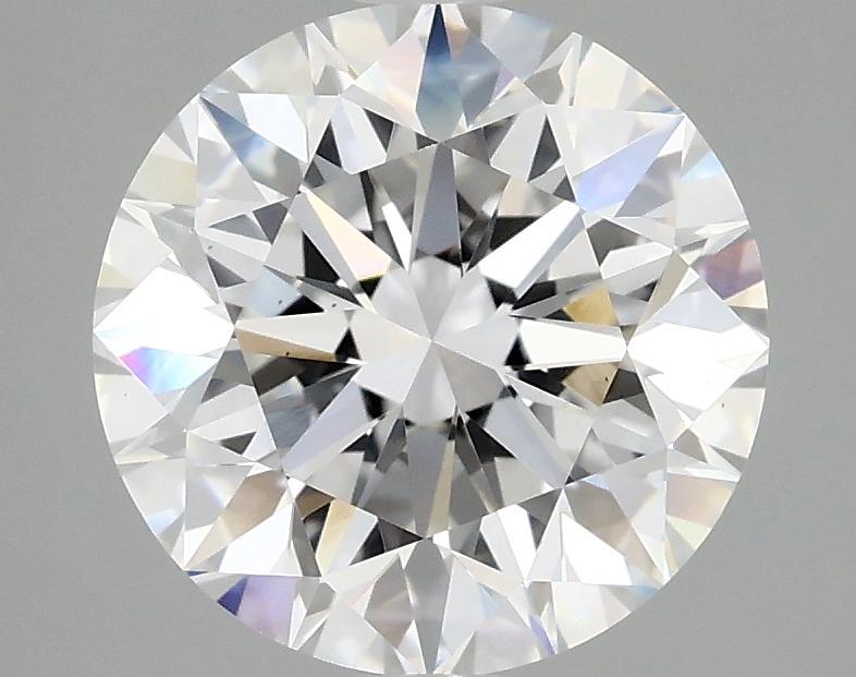3.09 Carat Round Shaped Excellent Cut VS1 IGI Certified Lab Grown Diamond