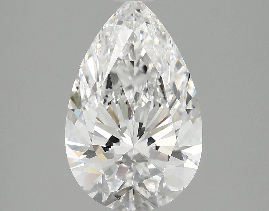 2.01 Carat Pear Shaped Ideal Cut VVS2 IGI Certified Lab Grown Diamond