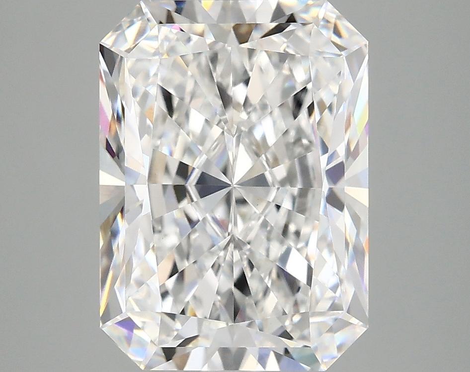 4.18 Carat Radiant Shaped Excellent Cut VVS2 IGI Certified Lab Grown Diamond