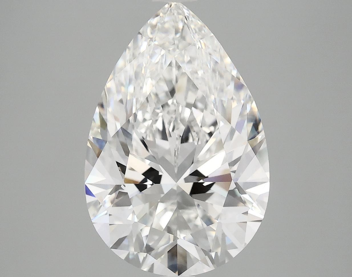 5.05 Carat Pear Shaped Excellent Cut VVS2 IGI Certified Lab Grown Diamond