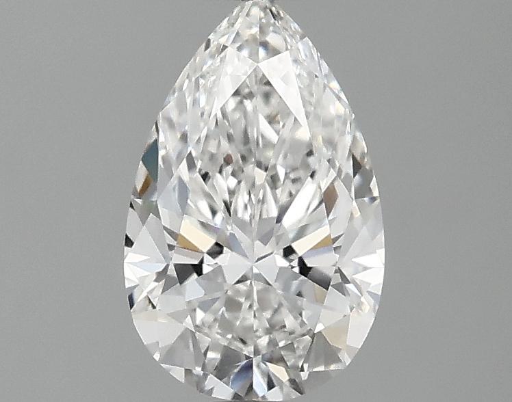 1.07 Carat Pear Shaped Ideal Cut VVS2 IGI Certified Lab Grown Diamond