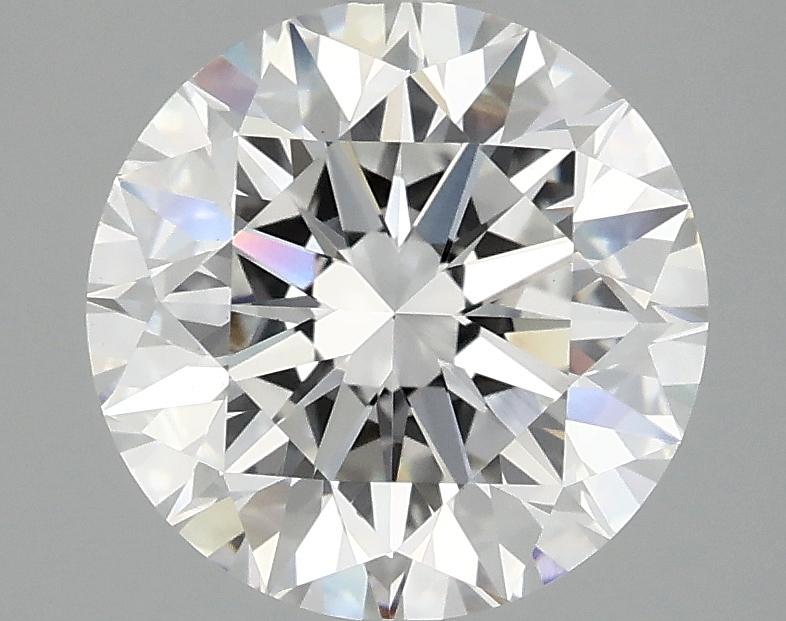 3.08 Carat Round Shaped Excellent Cut VS1 IGI Certified Lab Grown Diamond