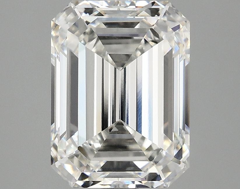 3.04 Carat Emerald Shaped Excellent Cut VVS2 IGI Certified Lab Grown Diamond