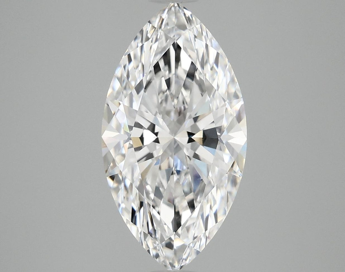 3.1 Carat Marquise Shaped Excellent Cut VVS2 IGI Certified Lab Grown Diamond