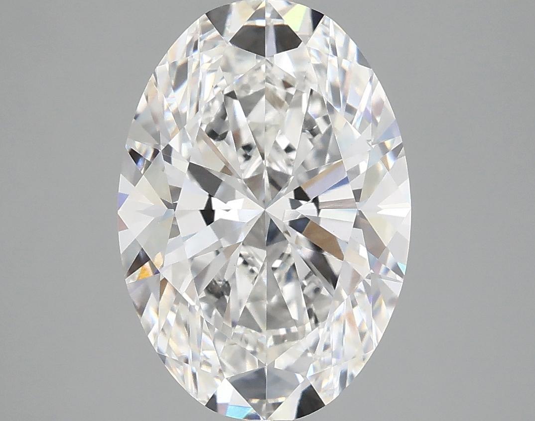 3.98 Carat Oval Shaped Ideal Cut VVS2 IGI Certified Lab Grown Diamond