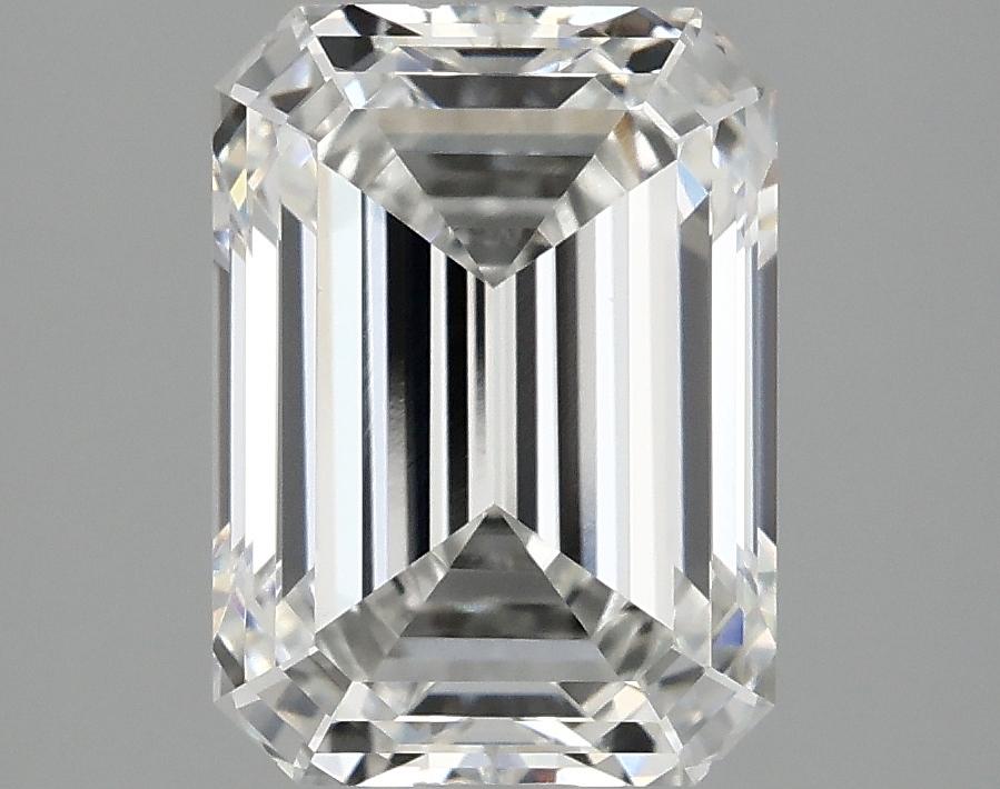 2.58 Carat Emerald Shaped Excellent Cut VVS2 IGI Certified Lab Grown Diamond