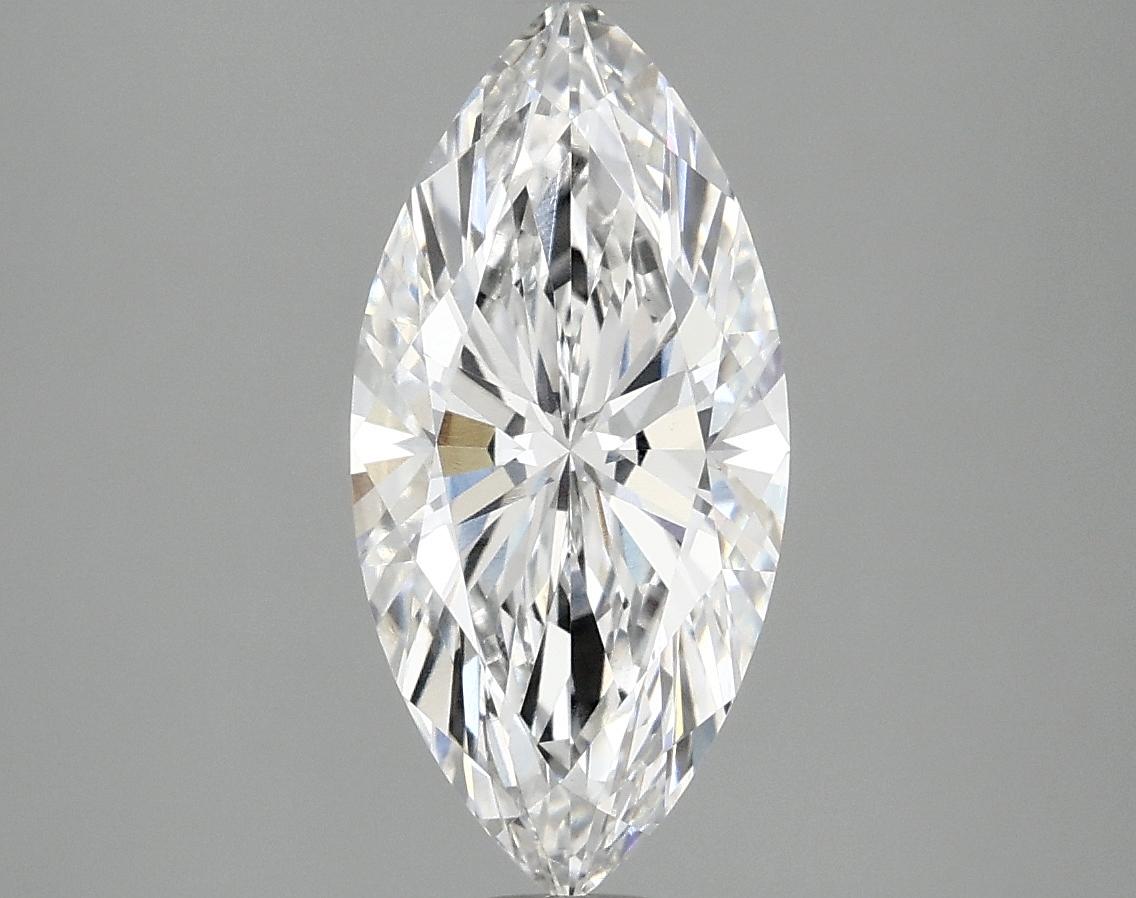 2.09 Carat Marquise Shaped Excellent Cut VS1 IGI Certified Lab Grown Diamond