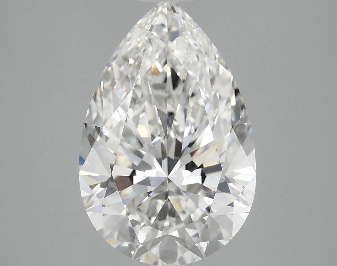 3.06 Carat Pear Shaped Excellent Cut VS1 IGI Certified Lab Grown Diamond